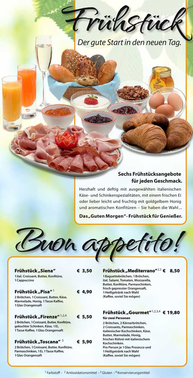 Fr&uuml;hst&uuml;ck Seite 1
